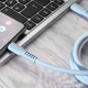 Кабель Proove Eternal Type-C to Type-C 60W (2m) light blue - зображення 5