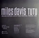 Miles Davis - Tutu (2 пластинки, 180 грамм, Альбом, Переиздание, Ремастеринг) - изображение 12