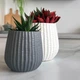 Горщик-кашпо для рослин MBM HOME DH-FLOWERS-25 S GRAY сірий - зображення 6