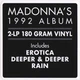 Madonna - Erotica (2 платівки, Розкладна обкладинка, 180 грам, Альбом, Перевидання) - зображення 12