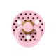 Соска пустышка BIBS Polka Colour Latex круглая 0-6 мес Baby Pink Mocha - изображение 1