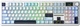 Клавиатура беспроводная AULA F108 Pro Reaper Switch USB/Bluetooth/2.4G White (6978080501318) - изображение 1