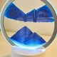 Настольная LED лампа ночник "Песочные часы" 5 В RGB 3D Sandscape сенсорный, с 6-цветной подсветкой, стеклянный - изображение 6