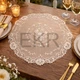Мереживна салфетка на стіл Lace Garland D40см (445-271) - зображення 2