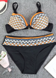 Жіночий купальник роздільний FS JFAN Women's Sexy Swimsuit L Чорний (9079) - зображення 5