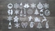 Набор Елочных Тегов Christmas Tags Christmas Ornaments 3Д Печать Бирюзовый 7 См - изображение 2