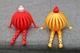 Декоративная Елочная Игрушка Christmas Ornament With Articulated Legs 3Д Печать Красный 10 См - изображение 4