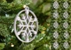 Набор Елочных Шаров Снежинка Christmas Ornament Ball Decoration Snowflake 3Д Печать Белый 7 См - изображение 5