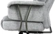 Крісло АКЛАС Гетьман R-SR (Тканина DV-90 Gray) - зображення 13
