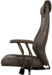 Кресло АКЛАС Булат R-SR (Иск. замша 02 Dark gray) - изображение 11