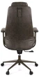 Кресло АКЛАС Саленто R-SR 9663-14P (Иск. замша 02 Dark gray) - изображение 4