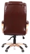 Кресло АКЛАС Видаго ANF (PU Dark brown) - изображение 4