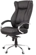 Кресло АКЛАС Бадалона CH MB (Кожа LC-A Black/PU Black) - изображение 1