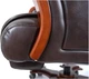 Кресло АКЛАС Тристрам EX RL (Кожа Lux LC-K Dark brown/PU Dark brown) - изображение 10