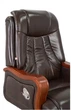 Кресло АКЛАС Тристрам EX RL (Кожа Lux LC-K Dark brown/PU Dark brown) - изображение 13