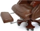 Крісло АКЛАС Ланселот EX RL (Шкіра LC-I Brown/PU Brown) - зображення 10