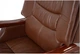 Крісло АКЛАС Ланселот EX RL (Шкіра LC-I Brown/PU Brown) - зображення 12