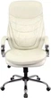 Крісло АКЛАС Валенсія Soft CH MB (Шкіра Lux LC-W White/PU White) - зображення 2