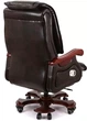 Крісло АКЛАС Ланселот EX RL (Шкіра LC-K Dark brown/PU Dark brown) - зображення 6
