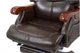 Крісло АКЛАС Ланселот EX RL (Шкіра LC-K Dark brown/PU Dark brown) - зображення 9
