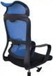 Кресло АКЛАС Дориан BL TILT (K-08 Blue/OS Black) - изображение 11