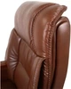 Крісло АКЛАС Галахад EX RL (Шкіра LC-I Brown/PU Brown) - зображення 7