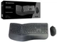 Zestaw bezprzewodowej Conceptronic Wireless Ergonomic Keyboard+Mouse ES Black (ORAZIO02ES) - obraz 5