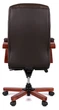 Крісло АКЛАС Атлант EX MB (Шкіра LC-K Dark brown/PU Dark brown) - зображення 4