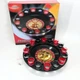 Настольная игра Пьяная рулетка с 16 стеклянными рюмками для вечеринок - изображение 3