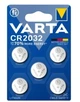 Батарейка литиевая Varta Lithium CR2032, 3V, блистер 5шт - изображение 1