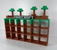 Тематическая Полка Подставка Для Хранения Всей Коллекции Фигурок Kinder Joy Minecraft Stand / Display / Для 28 Фигурок из Игры Майнкрафт / Киндер Джой - изображение 5