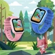 Дитячий годинник Kids Vibe 4G Pink Спортивний Мультифункціональний Фешн Розумні годинники GARETT Кварцовий Чорний Циферблат - зображення 5