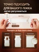 Тримачі для простирадла, набор 4 шт, еластичні фіксатори, кріплення на матрац по кутах, ремені з металевими кліпсами для постільної білизни, білий - зображення 2