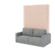 Шафа-ліжко-диван "MIRA SOFA NEW -140" Кашемір - изображение 2