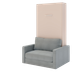 Шафа-ліжко-диван "MIRA SOFA PLUS -90" Кашемір - изображение 2