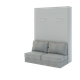 Шафа-ліжко-диван "MIRA SOFA -140" Сталевий Сірий - изображение 2