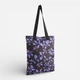 Спортивная сумка шоппер женская Puma Pop 09133609 Black-Intense Lavender-Nature 2.0 AOP (4069161281518) - изображение 2
