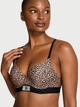 Комплект жіночої білизни (бюстгальтер та трусики-стрінги) Victoria's Secret 34B/M Леопардовий + Подарунковий пакет 27204371 - зображення 3