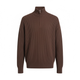 Мужской кашемировый свитер в стиле Loro Piana, коричневый (LP09001.1ML) - изображение 1