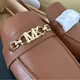 Лоферы женские Michael Michael Kors Tiffanie Leather Loafer 36 размер Коричневые кожанные - изображение 3