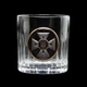 Набір келихів для віскі "МНС" Boss Crystal, 2 келиха, срібло, золото, чистий кришталь - зображення 2