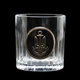 Набір келихів для віскі "ШЕВРОН ВМФ" Boss Crystal, 2 келиха, срібло, золото, чистий кришталь - изображение 2