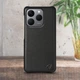 Кожаная накладка Stenk Cover для Realme 15T Чёрная (80350) - изображение 1