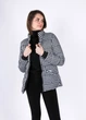 Куртка 300923 ОВ чорний з білим 2009010106212 Up2Fashion XS/S(р) - изображение 2
