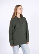 Куртка 121123 ОВ т.зелений HC0679 Reebok 2XS(р) - изображение 2
