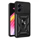Чохол (накладка) Infinix Smart 8 Plus, BeCover Military, Чорний - 653129 - зображення 1