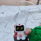 Летающая игрушка-индукционный вертолет AToys «Робот с подсветкой» сенсорное управление два пропеллера - изображение 10
