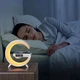 Настільна лампа RGB 4в1 Ring Light-G63 Bluetooth колонка з бездротовою зарядкою та будильником Біла - зображення 6