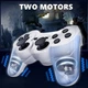 Бездротовий ігровий геймпад Doubleshock PS3/PC акумуляторний джойстик з функцією вібрації для PlayStation 3 Сріблястий - зображення 6