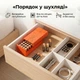 Кейс для зберігання батарейок AA/AAA, органайзер 20×AA і 25×AAA, кришка, міцний пластик 150×60×70 помаранчевий - зображення 7